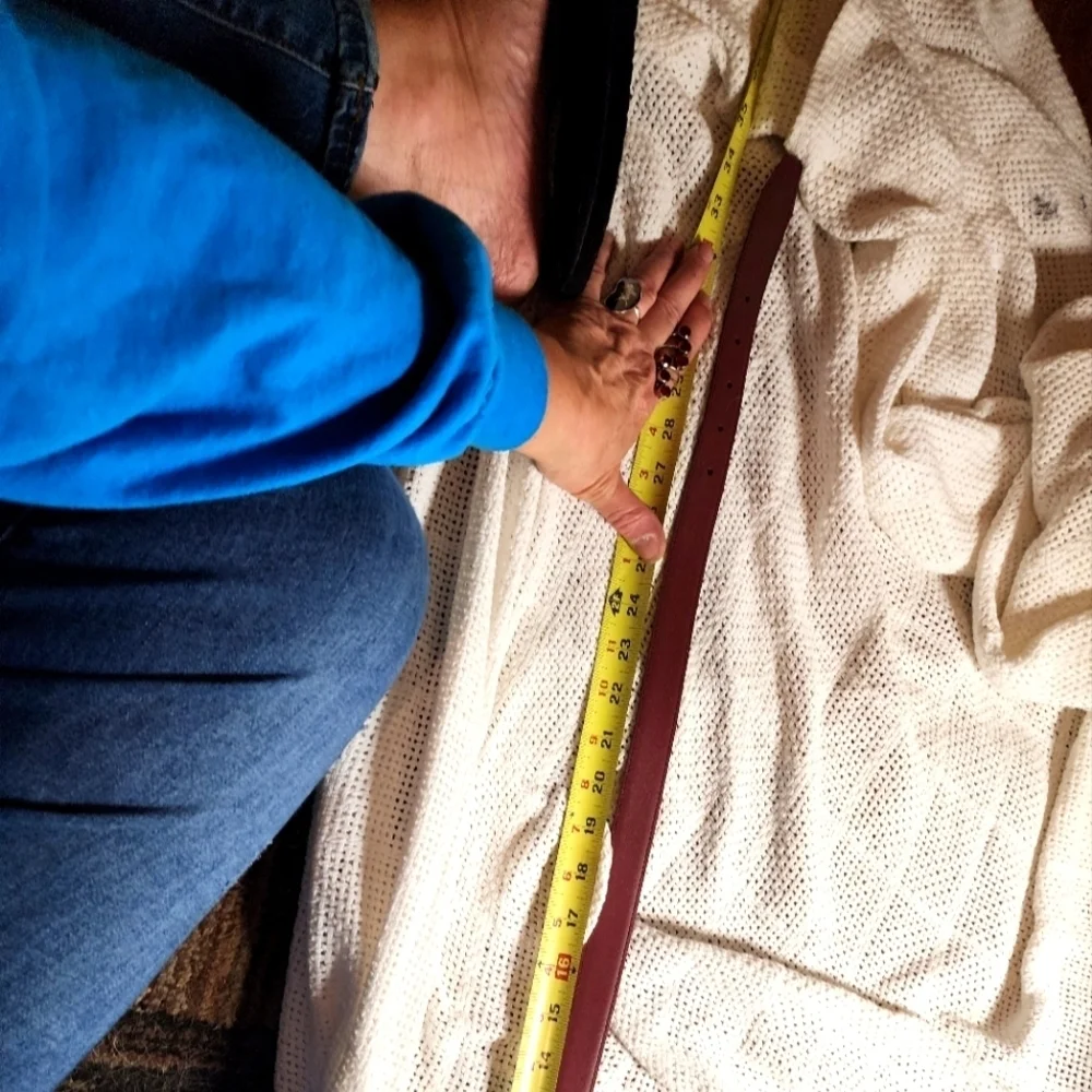 Vintage Snakeskin‎ belt M